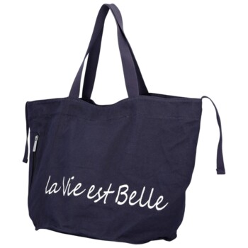 Dámska kabelka na rameno tmavo modrá - Paolo bags Espe