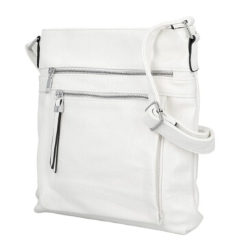 Dámska crossbody kabelka biela - Romina & Co Bags Emelie