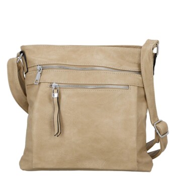 Dámska crossbody kabelka béžová - Romina & Co Bags Emelie