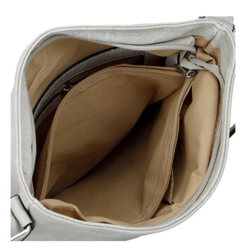 Dámska crossbody kabelka šedá - Romina & Co Bags Emelie