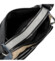 Dámska crossbody kabelka čierna/modrá - Firenze Joelle