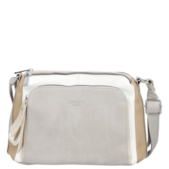 Dámska crossbody kabelka sivá/béžová - Firenze Joelle
