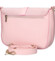 Dámska crossbody kabelka ružová - Laura Biaggi Gana