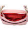 Dámska crossbody kabelka ružová - Laura Biaggi Gana