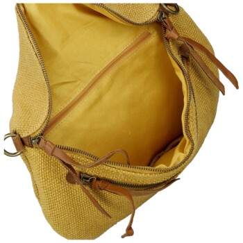 Dámska ľadvinka žltá - Paolo bags Eloise