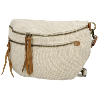 Dámska oblička krémová - Paolo bags Eloise