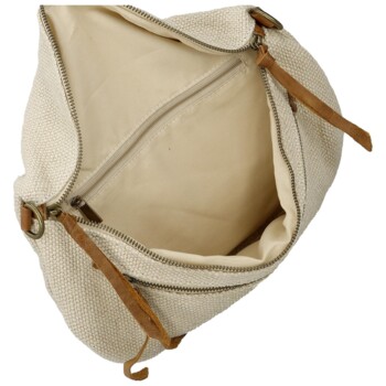 Dámska oblička krémová - Paolo bags Eloise