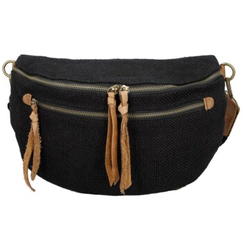 Dámska ľadvinka čierna - Paolo bags Eloise