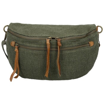 Dámska ľadvinka tmavo zelená - Paolo bags Eloise