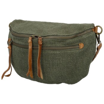 Dámska ľadvinka tmavo zelená - Paolo bags Eloise