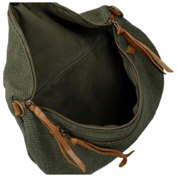 Dámska ľadvinka tmavo zelená - Paolo bags Eloise