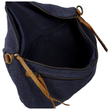 Dámska ľadvinka tmavo modrá - Paolo bags Eloise