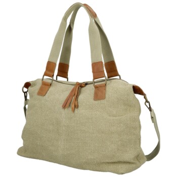 Dámska kabelka cez rameno svetlo zelená - Paolo bags Disma