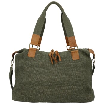 Dámska kabelka cez rameno tmavo zelená - Paolo bags Disma