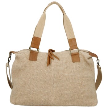 Dámska kabelka cez rameno béžová - Paolo bags Disma