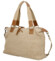 Dámska kabelka cez rameno béžová - Paolo bags Disma