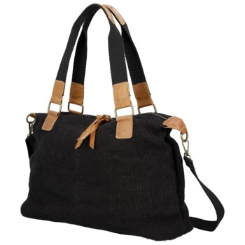 Dámska kabelka cez rameno čierna - Paolo bags Disma