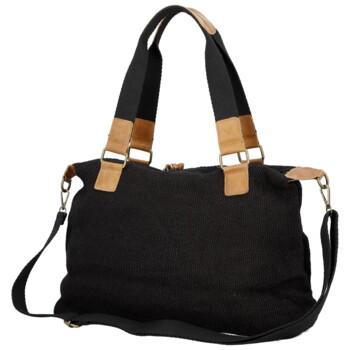 Dámska kabelka cez rameno čierna - Paolo bags Disma