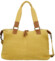 Dámska kabelka cez rameno žltá - Paolo bags Disma
