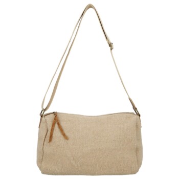 Dámska crossbody kabelka camel - Paolo bags Lajana