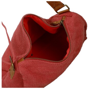 Dámska crossbody kabelka červená - Paolo bags Lajana