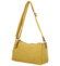Dámska crossbody kabelka žltá - Paolo bags Lajana
