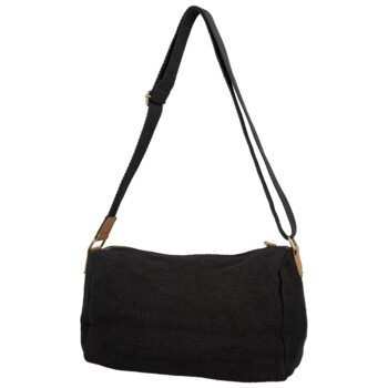 Dámska crossbody kabelka čierna - Paolo bags Lajana