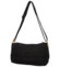 Dámska crossbody kabelka čierna - Paolo bags Lajana