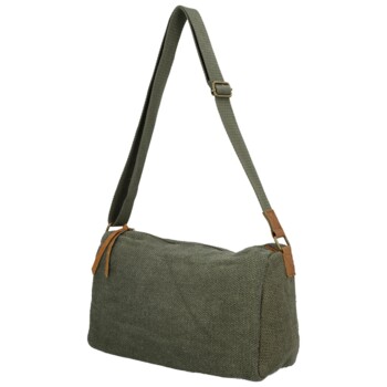 Dámska crossbody kabelka tmavo zelená - Paolo bags Lajana