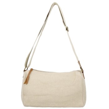 Dámska crossbody kabelka krémová - Paolo bags Lajana