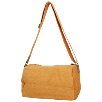 Dámska crossbody kabelka oranžová - Paolo bags Lajana