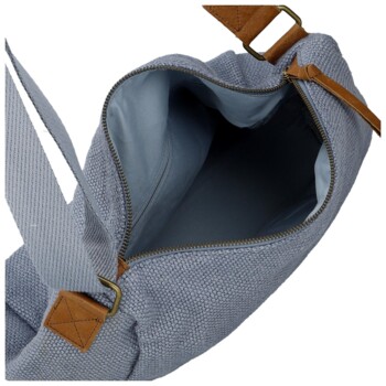 Dámska crossbody kabelka džínsovo modrá - Paolo bags Lajana