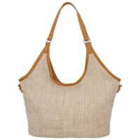 Dámska kabelka na rameno svetlo hnedá - Paolo bags River