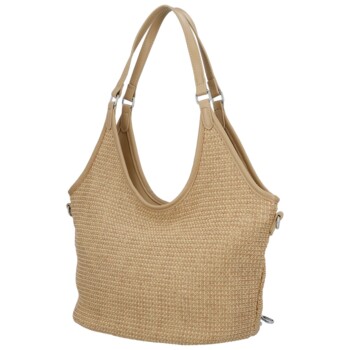 Dámska kabelka na rameno khaki - Paolo bags River