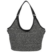 Dámska kabelka na rameno čierna - Paolo bags River