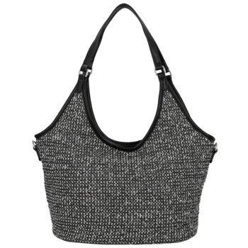 Dámska kabelka na rameno čierna - Paolo bags River