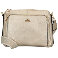 Dámska crossbody kabelka zlatá - Coveri Vangeli