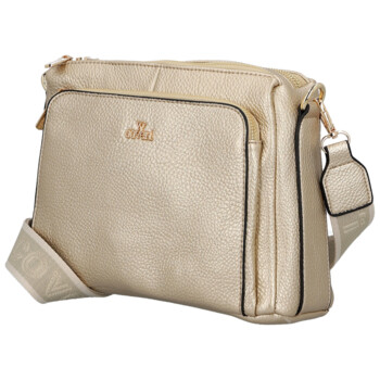 Dámska crossbody kabelka zlatá - Coveri Vangeli