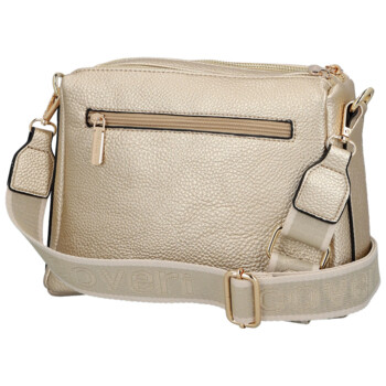 Dámska crossbody kabelka zlatá - Coveri Vangeli