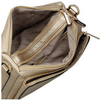 Dámska crossbody kabelka zlatá - Coveri Vangeli