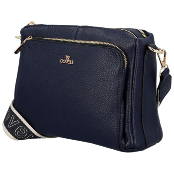 Dámska crossbody kabelka tmavo modrá - Coveri Vangeli