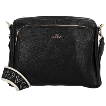 Dámska crossbody kabelka čierna - Coveri Vangeli