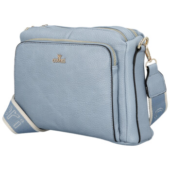 Dámska crossbody kabelka svetlo modrá - Coveri Vangeli