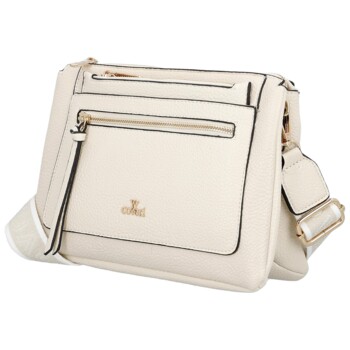 Dámska crossbody kabelka krémová - Coveri Kloe