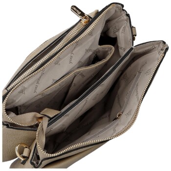 Dámska crossbody kabelka béžová - Coveri Kloe