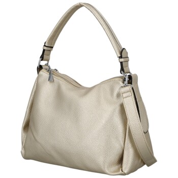 Dámska kabelka na rameno zlatá - Coveri Klaudia