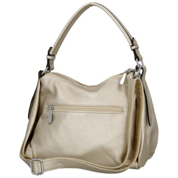 Dámska kabelka na rameno zlatá - Coveri Klaudia