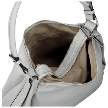 Dámska kabelka na rameno svetlo šedá - Coveri Klaudia