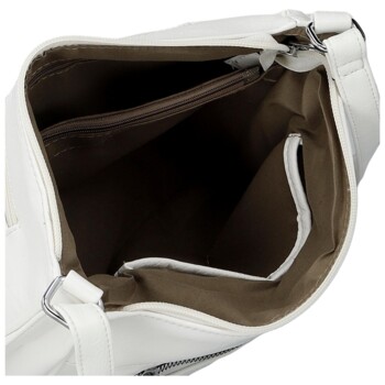 Dámska crossbody kabelka biela - Firenze Ilma