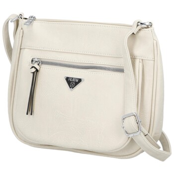 Dámska crossbody kabelka krémová - Firenze Ilma